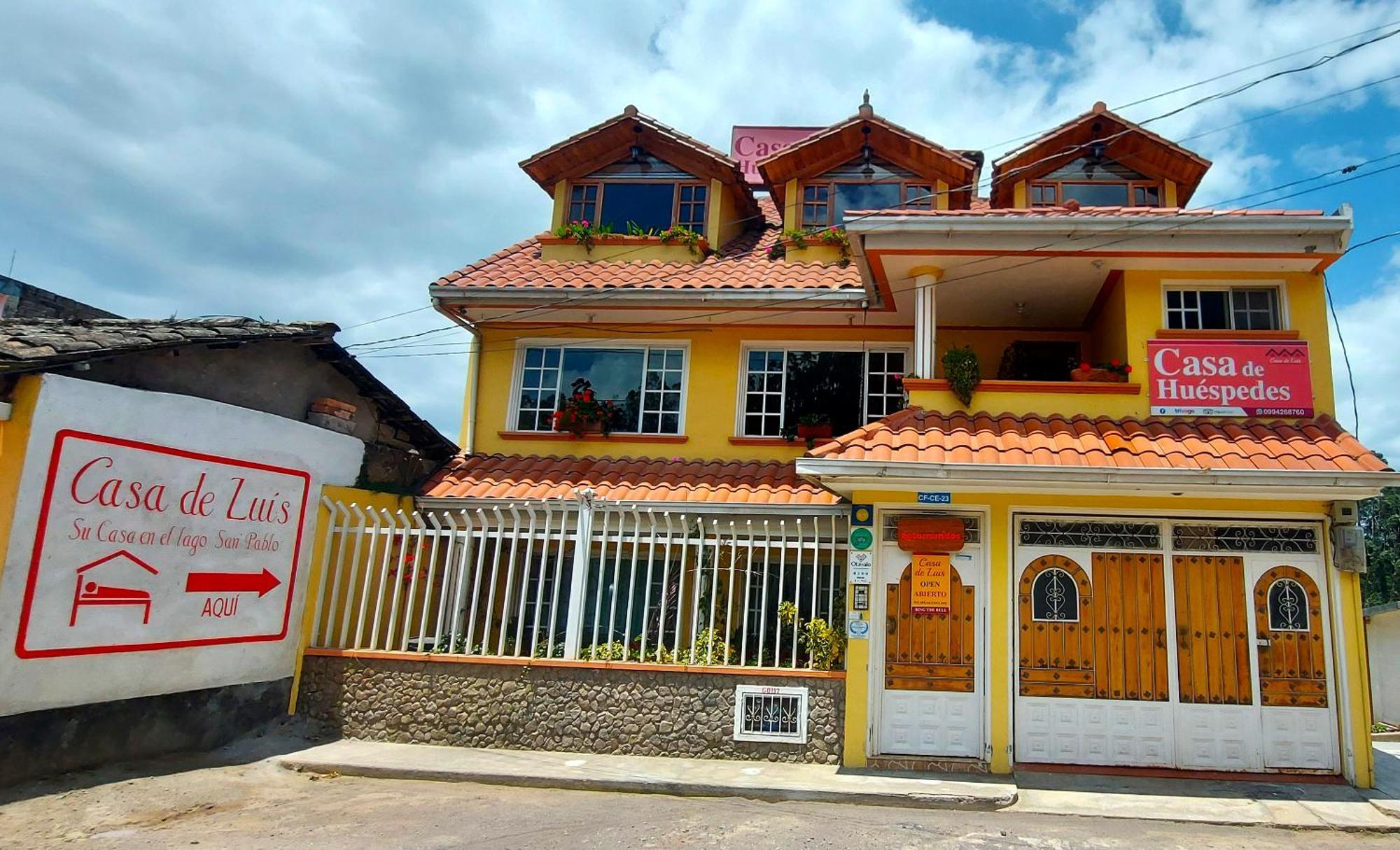 Casa De Luis Panzió Otavalo Kültér fotó